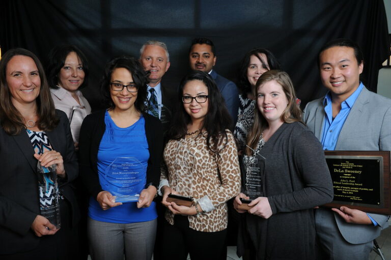 Dilek with other Awardees