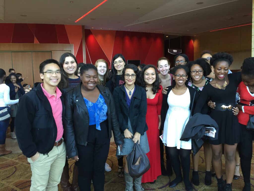 P.E.A.C.E. at Dance Theater of Harlem show (Cobb Center)